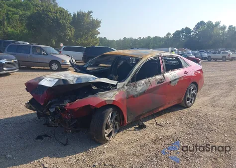 2025 Hyundai Elantra Sel Sport from USA, damaged, VIN KMHLM4DG4SU047605